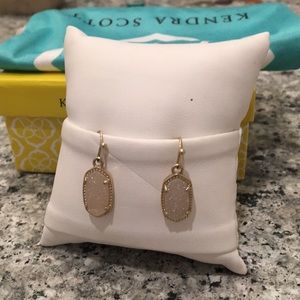 Kendra Scott Lee Gold Drop Earrings